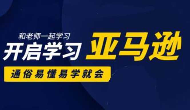 亚马逊入门到精通培训课程：带你从零一步步学习操作亚马逊平台 (26套)合集-冒泡网