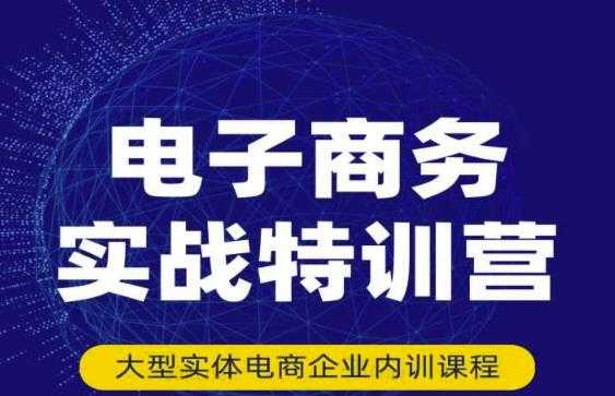 民赛电气内部出品：电子商务实战特训营，全方位带你入门电商，308种方式玩转电商-冒泡网