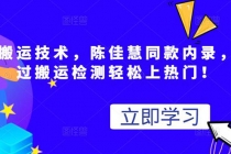 最新搬运技术视频替换，陈佳慧同款内录，测试最高跑了2亿-冒泡网