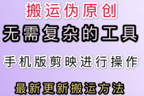 5月刚出来的最新：抖音+快手搬运技术，无需复杂工具，纯小白可操作-冒泡网