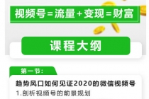 玩转微信视频号赚钱：小白变大咖 涨粉百万 实现快速变现1000万的现金流-冒泡网