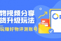 好物视频分享带货升级玩法：玩赚好物评测账号，月入10个W-冒泡网