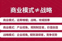 《新商业模式与利润增长》好的商业模式让你持续赚钱  实战+落地+系统课程-冒泡网