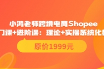 跨境电商Shopee入门课+进阶课：理论+实操系统化教学-冒泡网