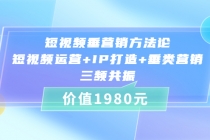 短视频垂营销方法论:短视频运营+IP打造+垂类营销，三频共振-冒泡网