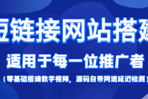 【综合精品】短链接网站搭建：适合每一位网络推广用户【搭建教程+源码】-冒泡网