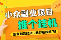 小众电脑流量精灵全自动挂机刷浏览量项目，日收益15+【永久脚本+详细教程】-冒泡网