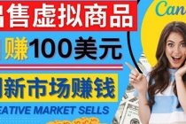 通过Creative Market出售虚拟商品，日赚150美元，无需任何设计基础-冒泡网