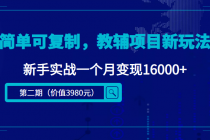 简单可复制，教辅项目新玩法，新手实战一个月变现16000+（第2期+课程+资料)-冒泡网