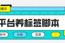 多平台养号养标签脚本，快速起号为你的账号打上标签【永久脚本+详细教程】-冒泡网