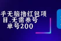 最新知乎撸红包项长久稳定项目，稳定轻松撸低保【详细玩法教程】-冒泡网