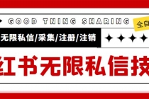 外面收费9800小红书0粉无限私信引流技术 全自动引流解放双手【视频+脚本】-冒泡网