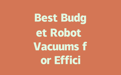 Best Budget Robot Vacuums for Efficient Cleaning in 2024-AIGC