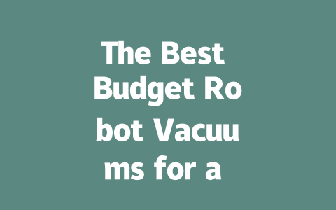 The Best Budget Robot Vacuums for a Spotless Home in 2024-AIGC